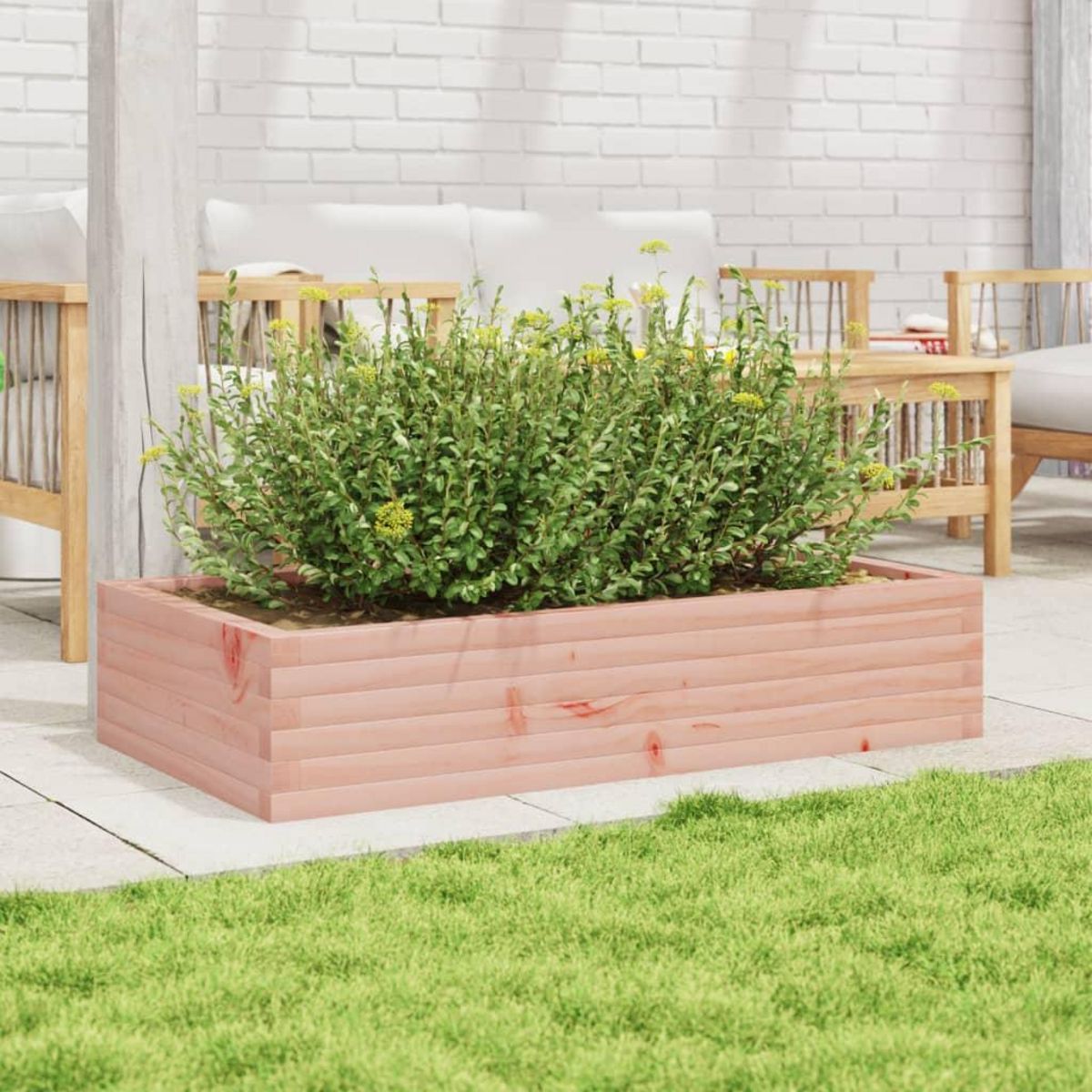 VIDAXL Jardiniere 110x60x23 cm bois massif de douglas