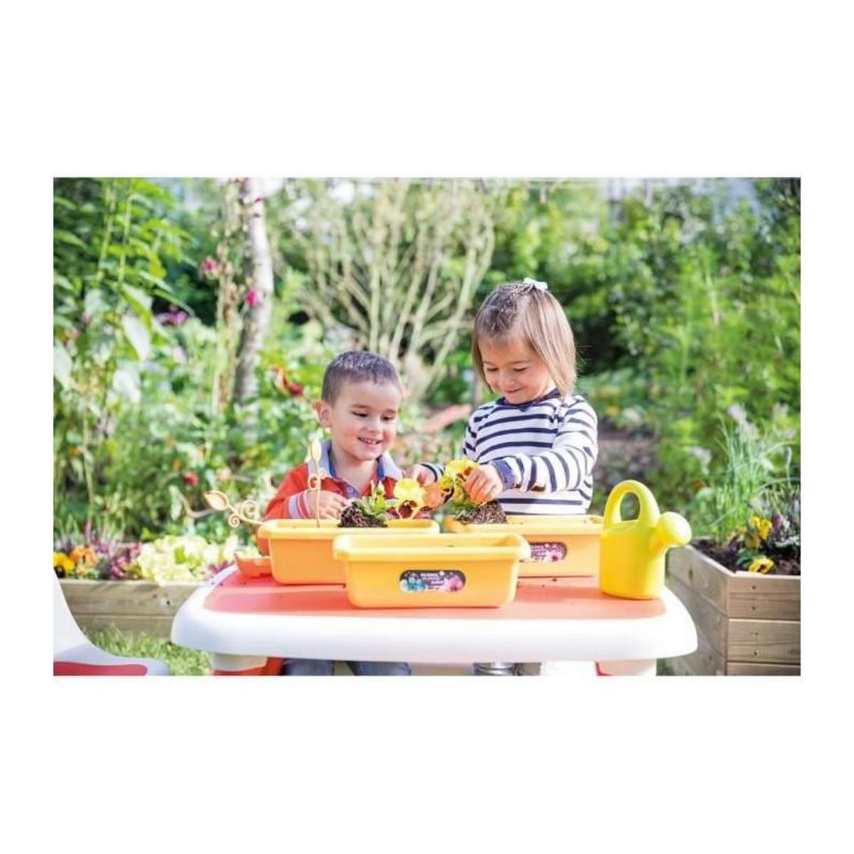 SMOBY Smoby - Silence ca Pousse - Jardinieres - Accessoires de Jardinage + Livret Explicatif Inclus - Des 5 Ans - 870308