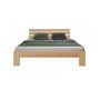 Voir la diapositive 2 : HomeStyle4U Lit double en bois futon 140x200 bois naturel
