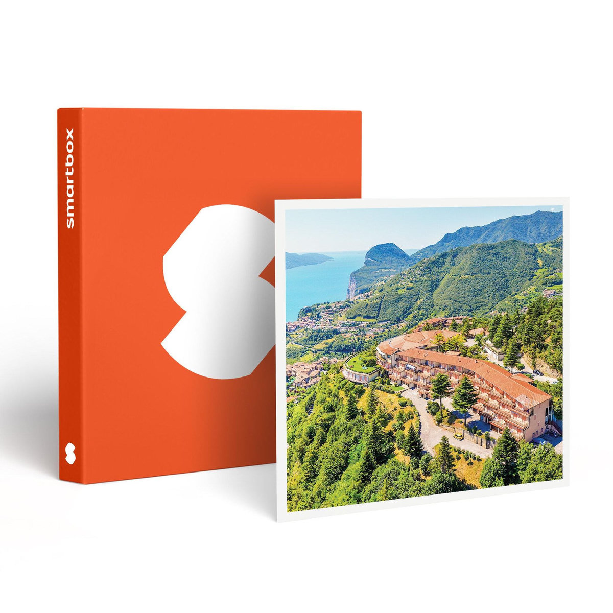 Smartbox Escapade sur le lac de Garde : 1 nuit dans un hôtel 4 étoiles avec accès au spa et bouteille de vin - Coffret Cadeau Séjour