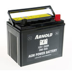 ARNOLD Batterie AZ106 - AGM U1R-280 SLA pour tracteur tondeuse, + terminal droite