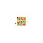Hape Puzzle en Bois de l'Alphabet en Majuscules pour Enfants - Apprentissage Ludique
