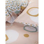 Voir la diapositive 2 : Home collection Parure housse de couette revers. 100% coton 57filssunshine