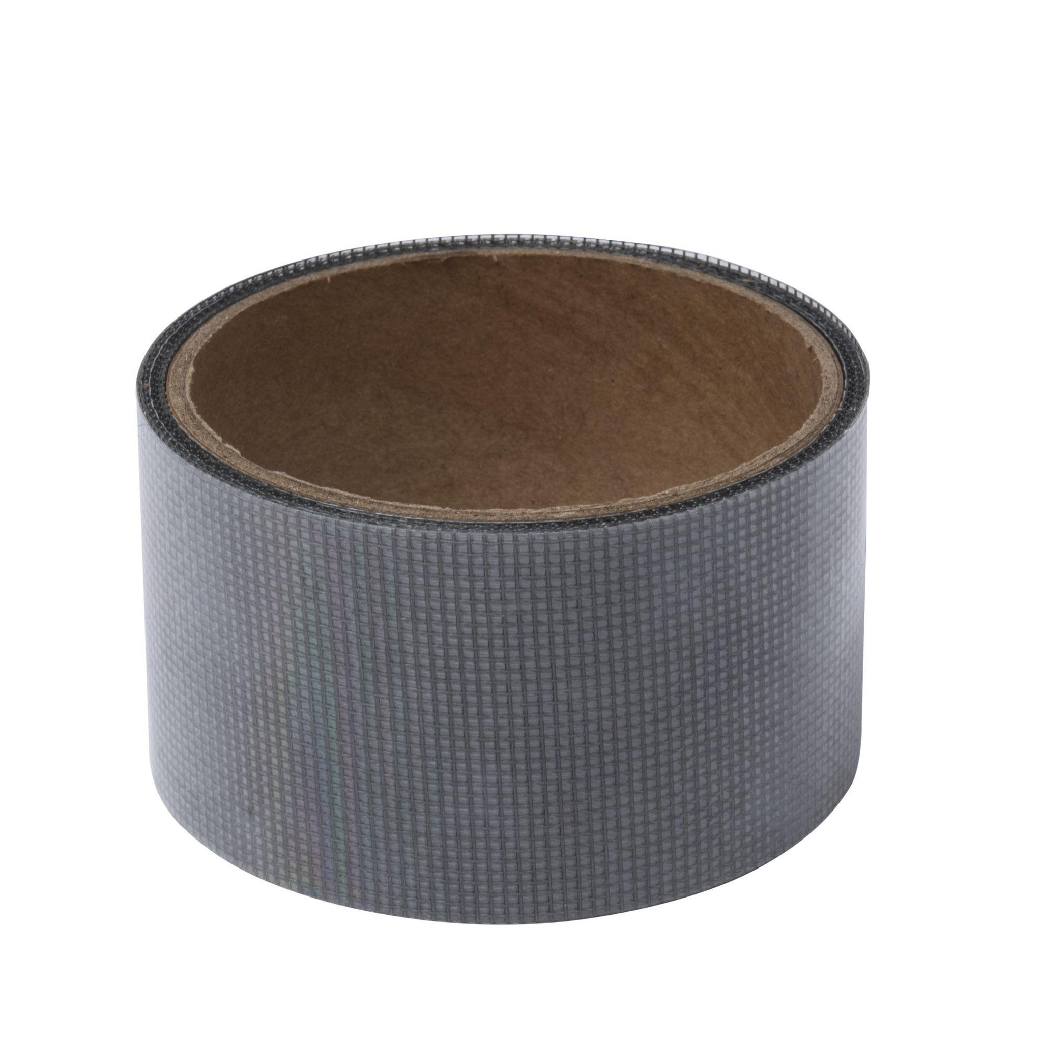 Voir la diapositive 2 : WERKAPRO Ruban réparateur moustiquaire gris 5cmx2m