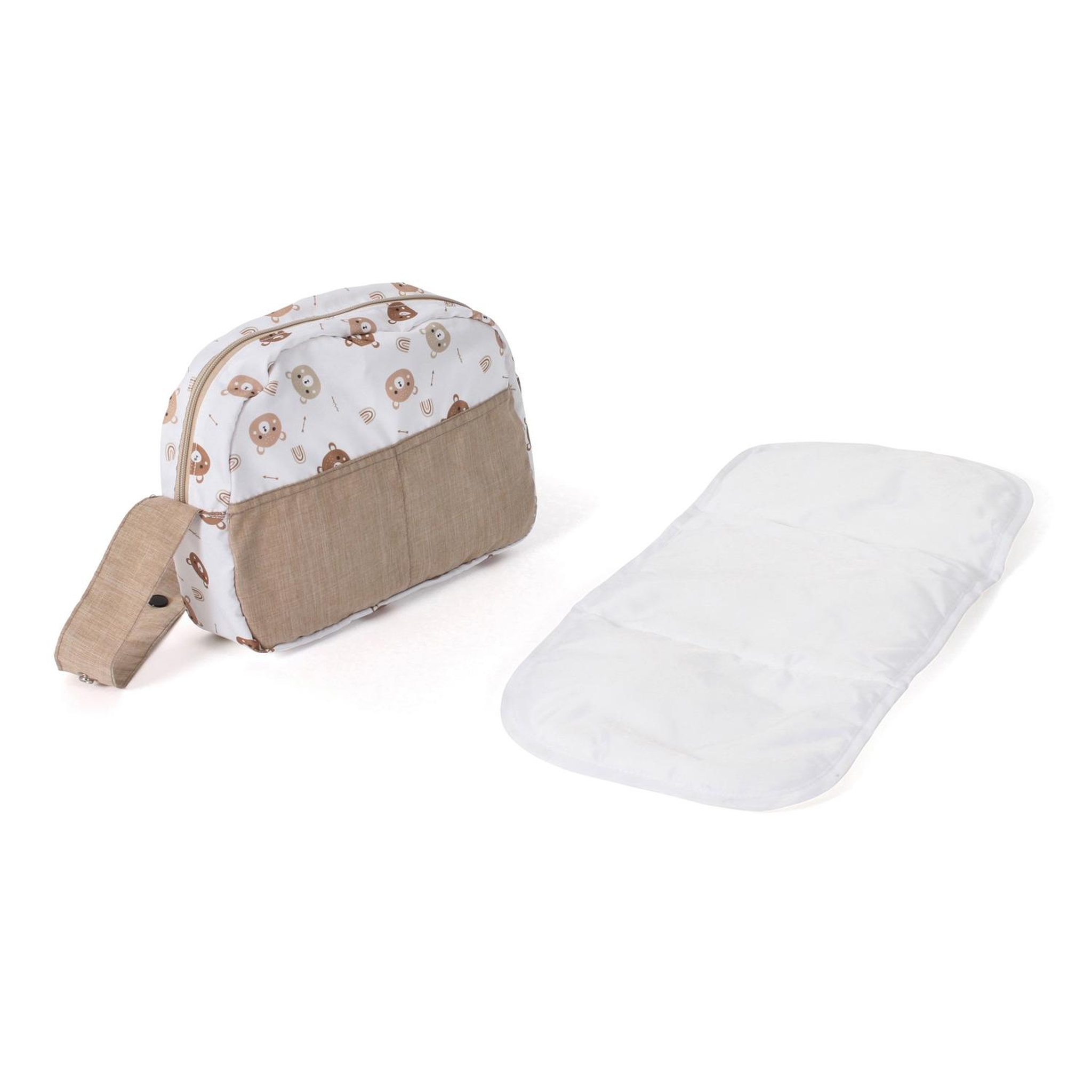 BAYER CHIC 2000 Sac à langer pour poupées Ours beige
