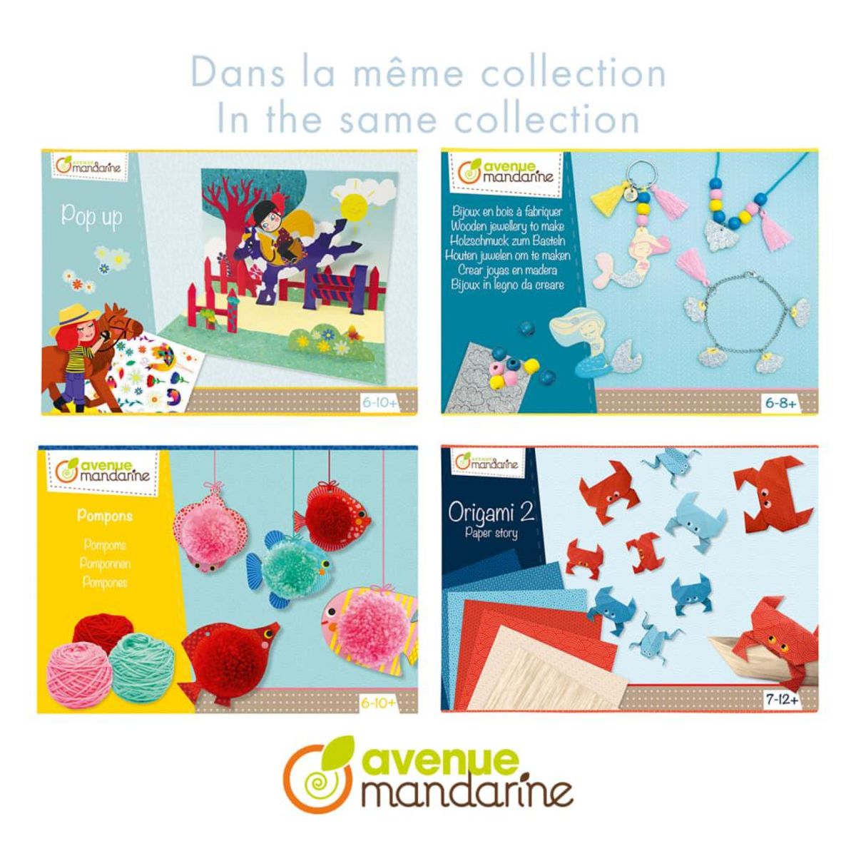 Avenue Mandarine Avenue Mandarine Boîte creative Decopatch Fishing Game