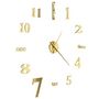 Voir la diapositive 4 : VIDAXL Horloge murale 3D Design moderne 100 cm XXL Dore