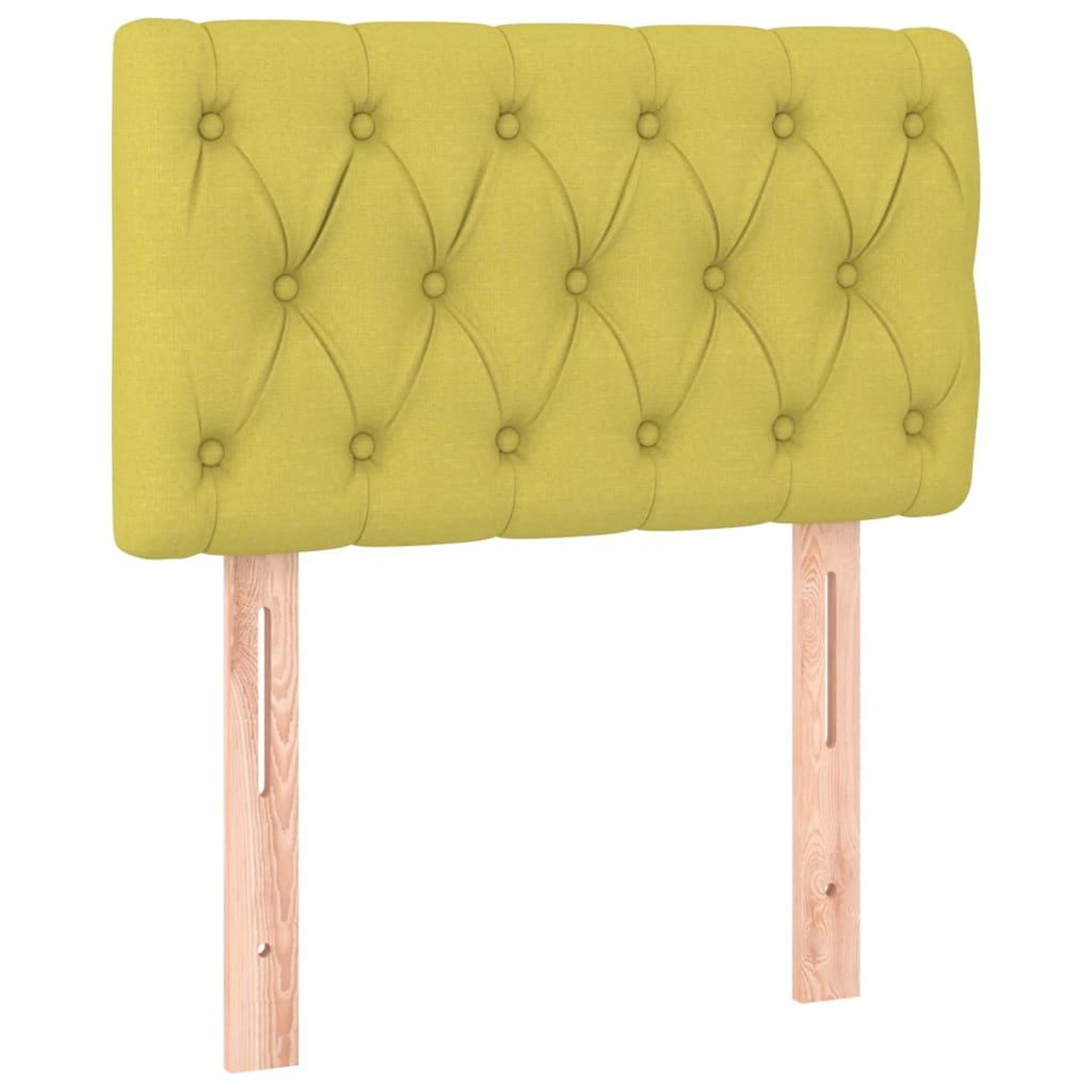 Voir la diapositive 2 : VIDAXL Tete de lit Vert 80x7x78/88 cm Tissu