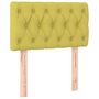 Voir la diapositive 2 : VIDAXL Tete de lit Vert 80x7x78/88 cm Tissu