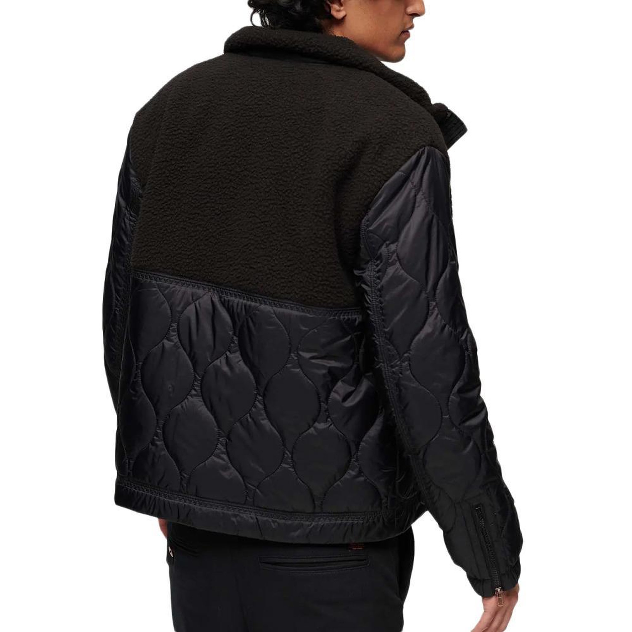 Voir la diapositive 2 : SUPERDRY Blouson  Homme Superdry Sherpa Quilted Hybrid