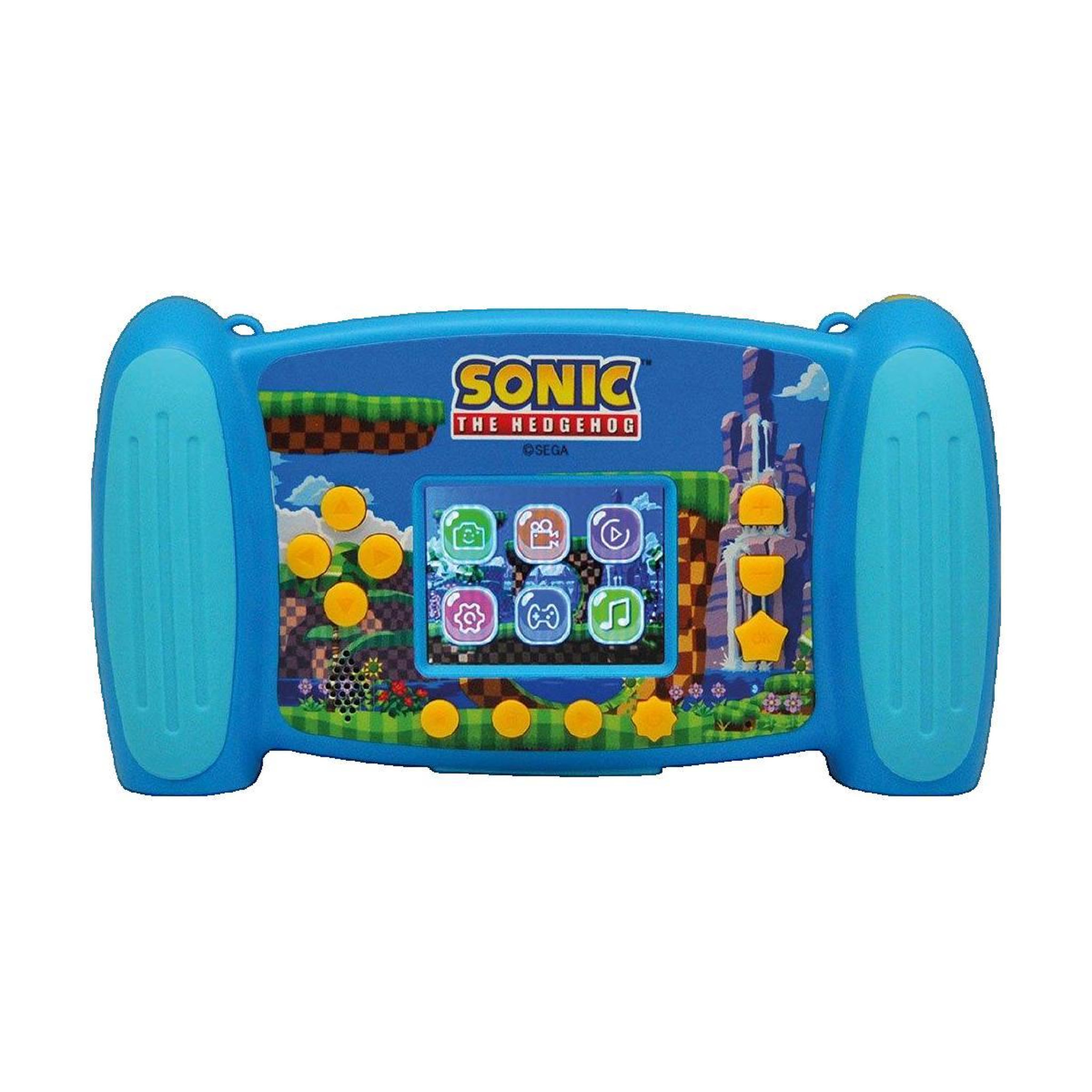 Voir la diapositive 2 : KRUPS Appareil photo enfant Krups Caméra Interactiva Sonic The Hedgehog bleu