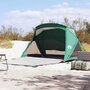 Voir la diapositive 4 : VIDAXL Tente de plage 2 personnes vert impermeable