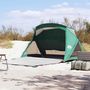 Voir la diapositive 4 : VIDAXL Tente de plage 2 personnes vert impermeable