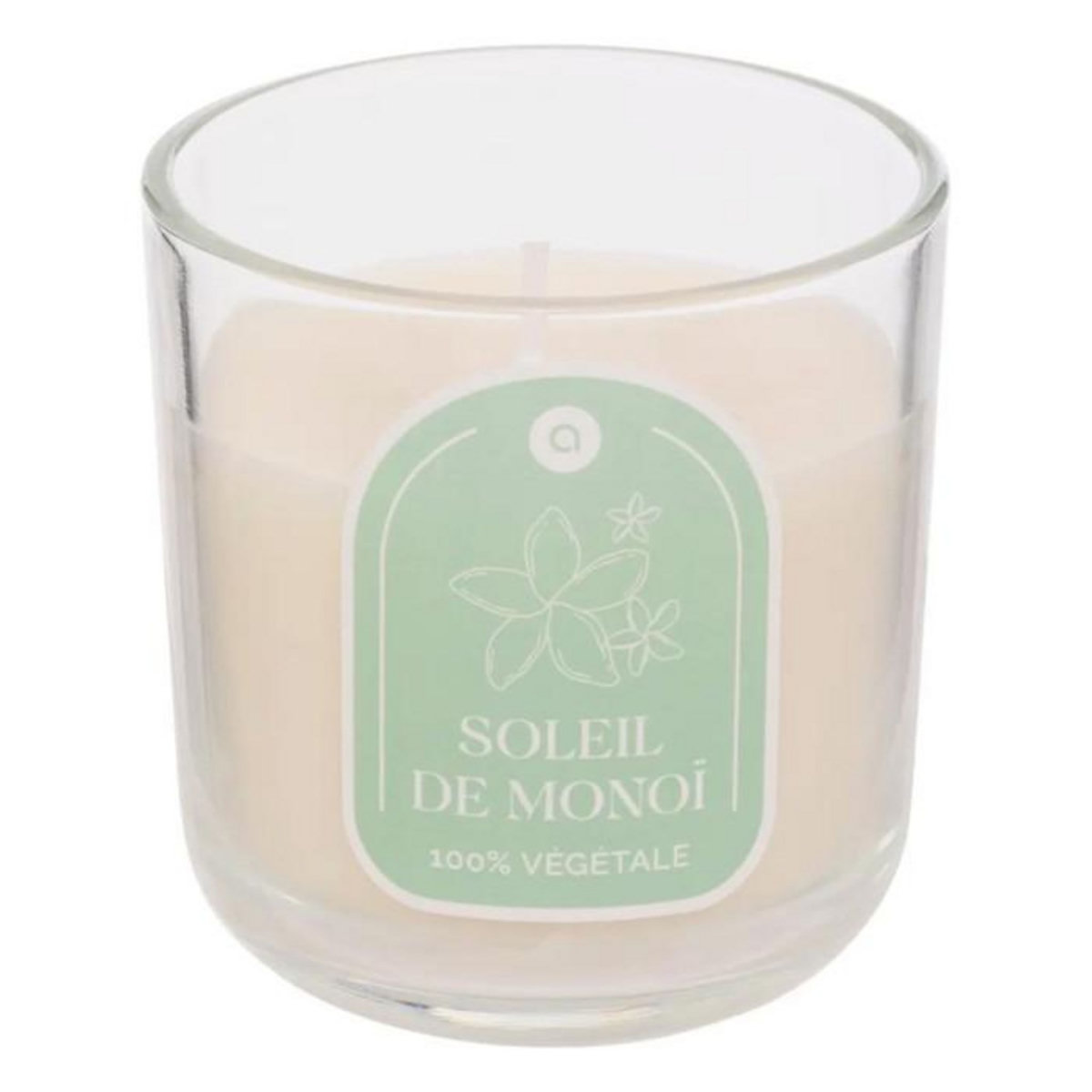 ATMOSPHERA Bougie Parfumée en Verre  Floa  115g Monoï