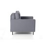 Voir la diapositive 4 : LISA DESIGN Charlie - fauteuil - pieds hauts - en tissu