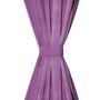 Voir la diapositive 3 : VIDAXL Rideau occultant avec boucles 2 pcs 140 x 175 cm Lilas