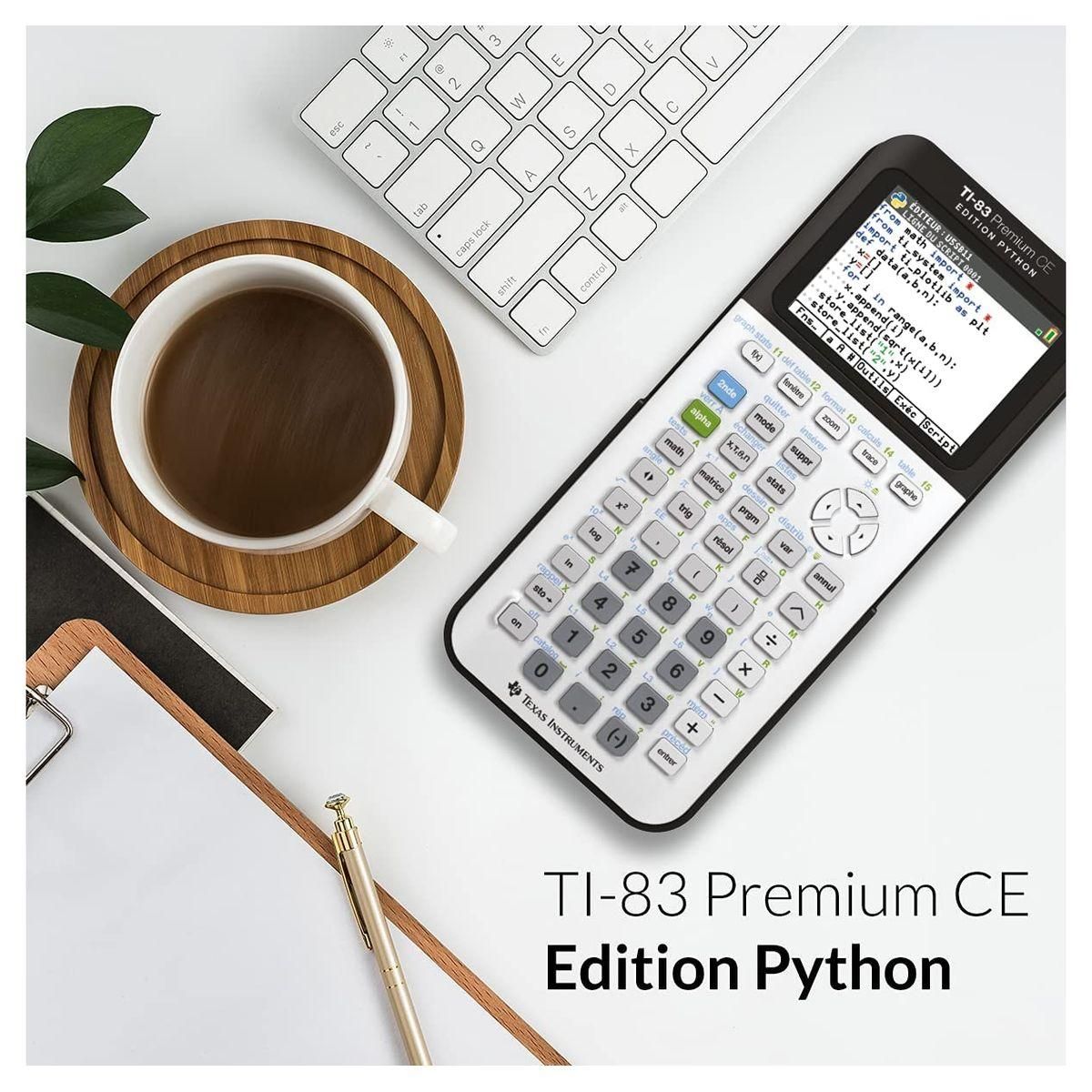 TEXAS Calculatrice graphique TI-83 Premium CE Python