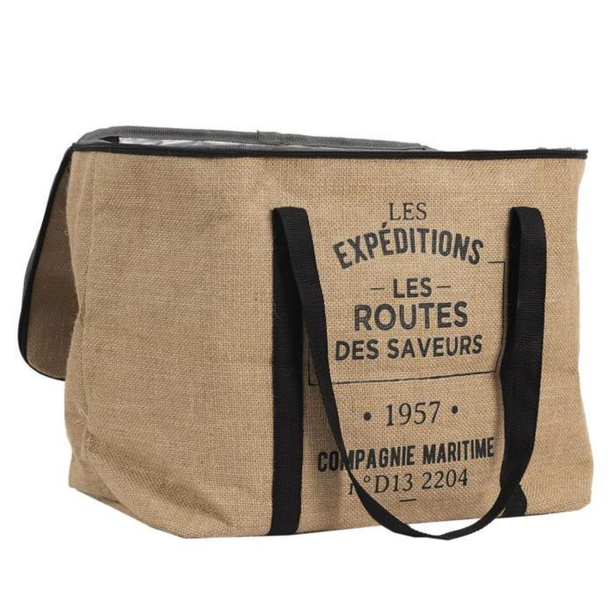 Paris Prix Sac Fraîcheur  Effet Jute  42cm Naturel