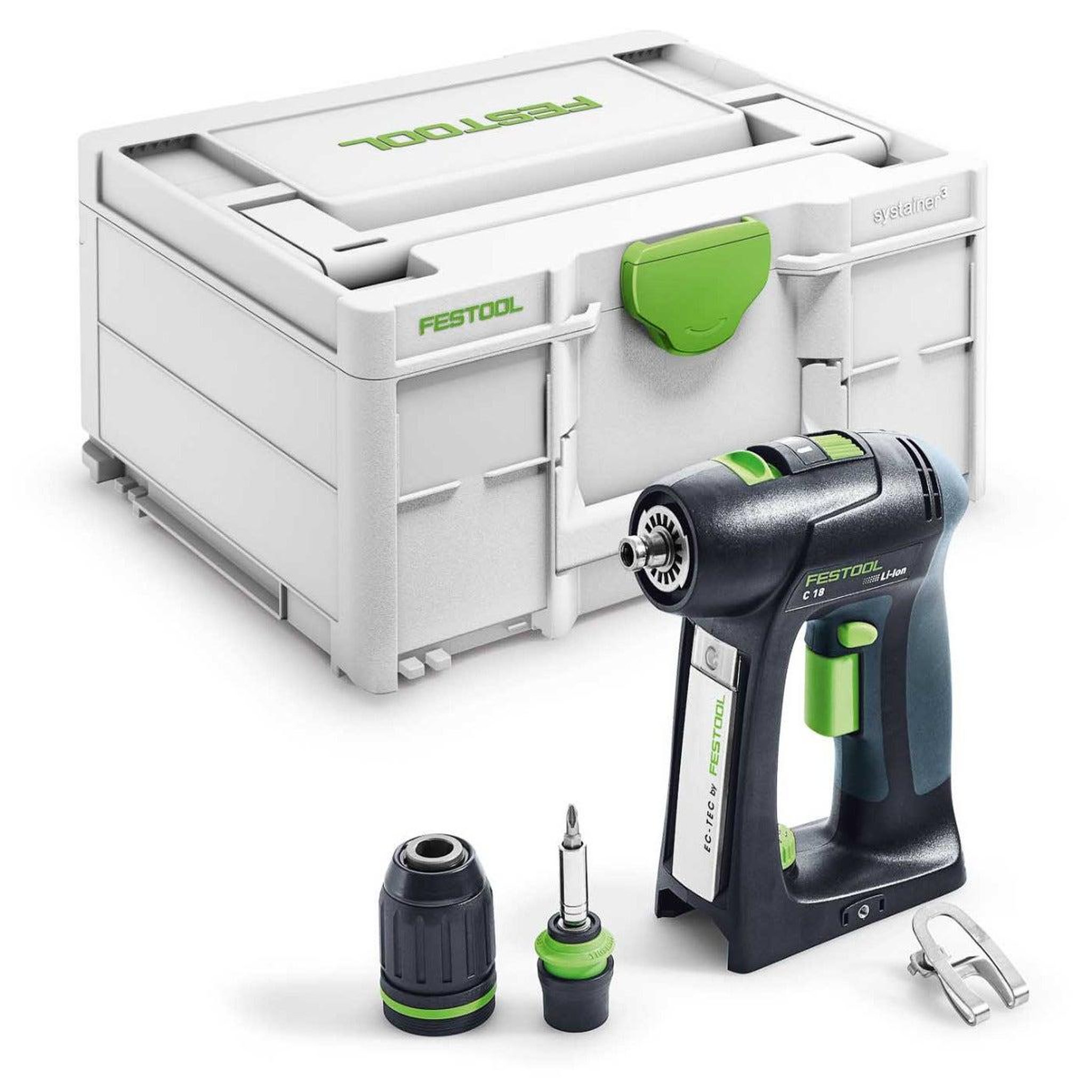 FESTOOL Perceuse-visseuse sans fil c 18 basic + systainer