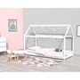 Voir la diapositive 1 : Lit cabane enfant en bois massif 70 x 140 cm LOUIS
