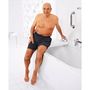 Voir la diapositive 3 : RIDDER RIDDER Siege et etagere de baignoire avec poignee Blanc A0040101