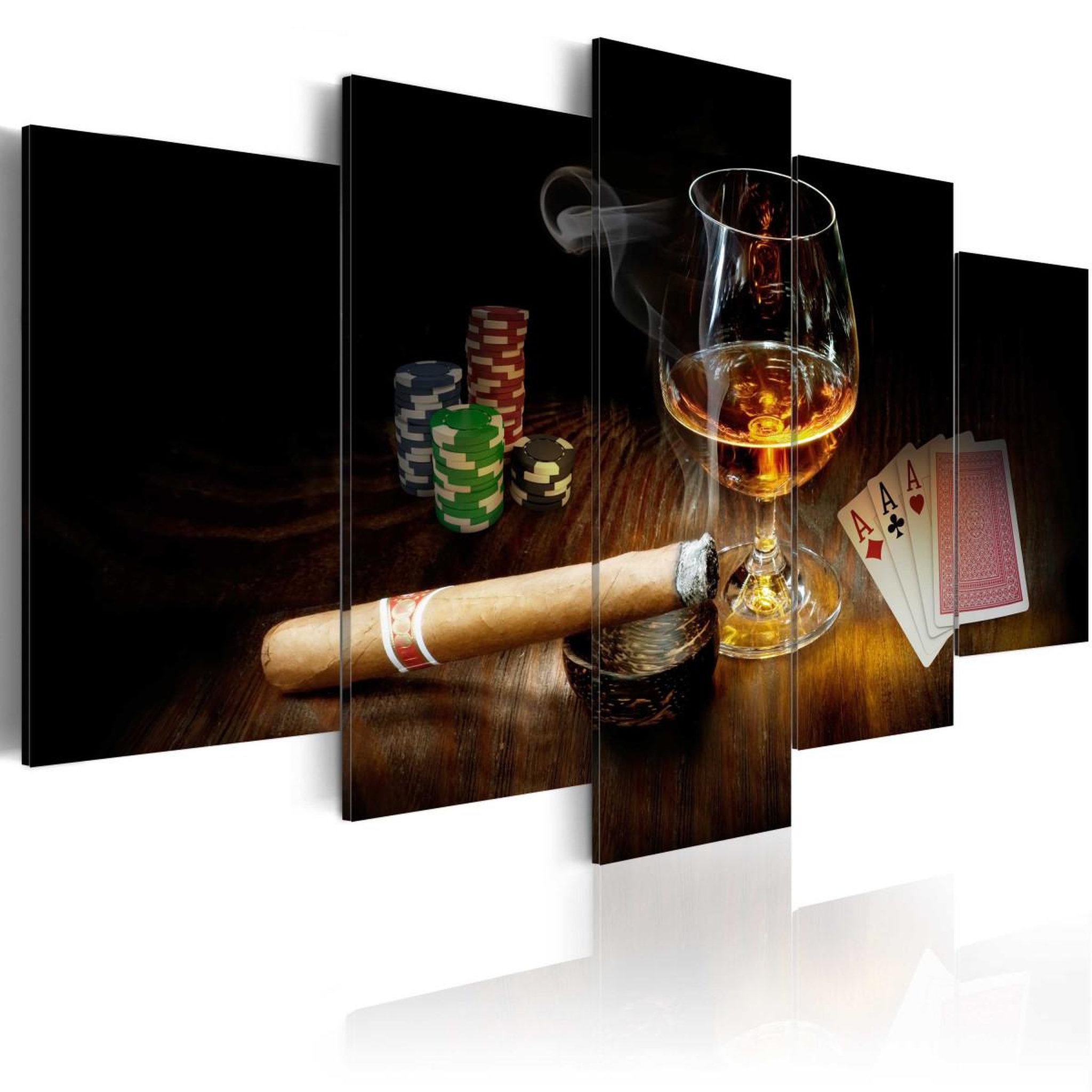 Paris Prix Tableau imprimé  it's a man's world. Coloris disponibles : Multicolore