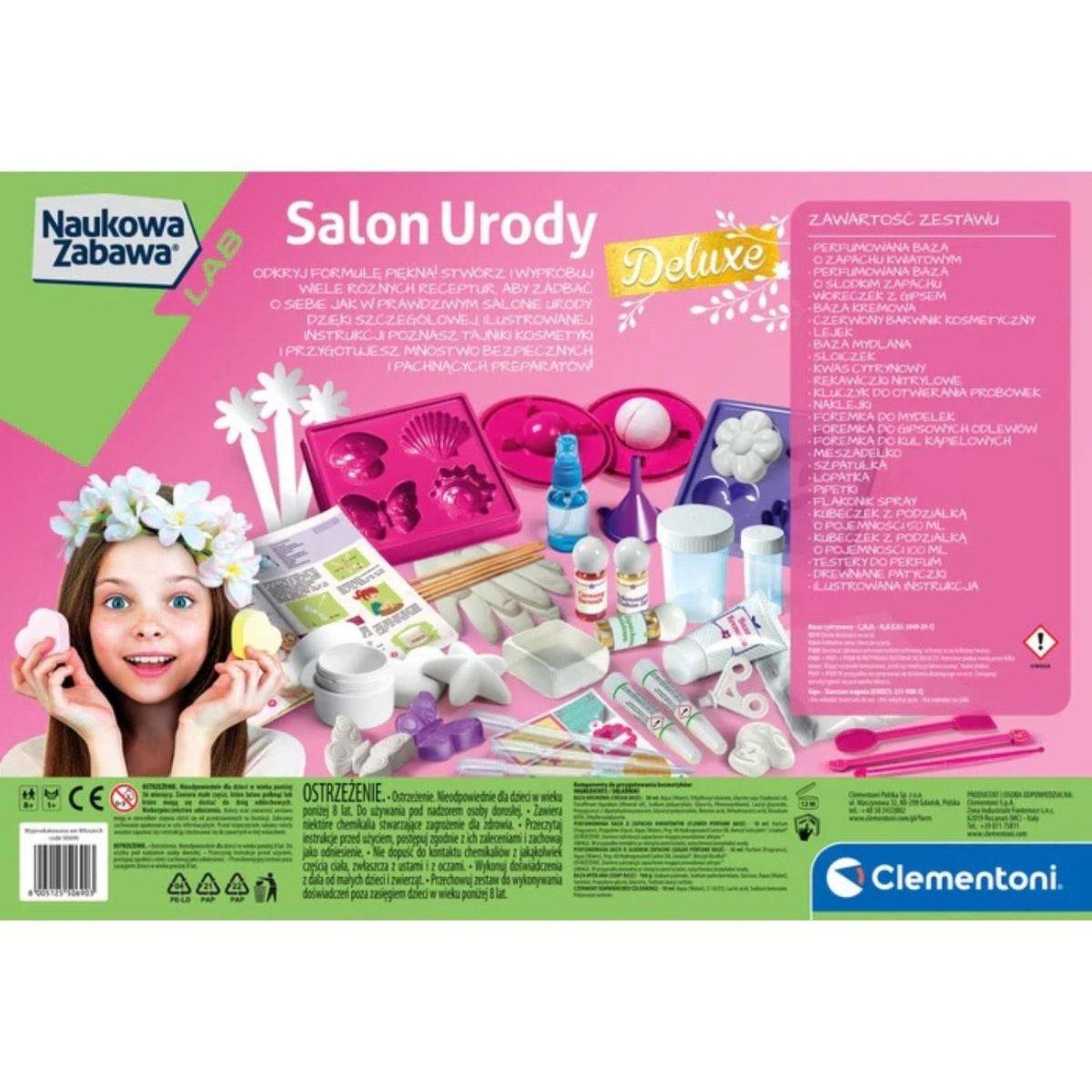 Voir la diapositive 2 : CLEMENTONI Coffret scientifique  50690 science  and  jeu - salon de beauté