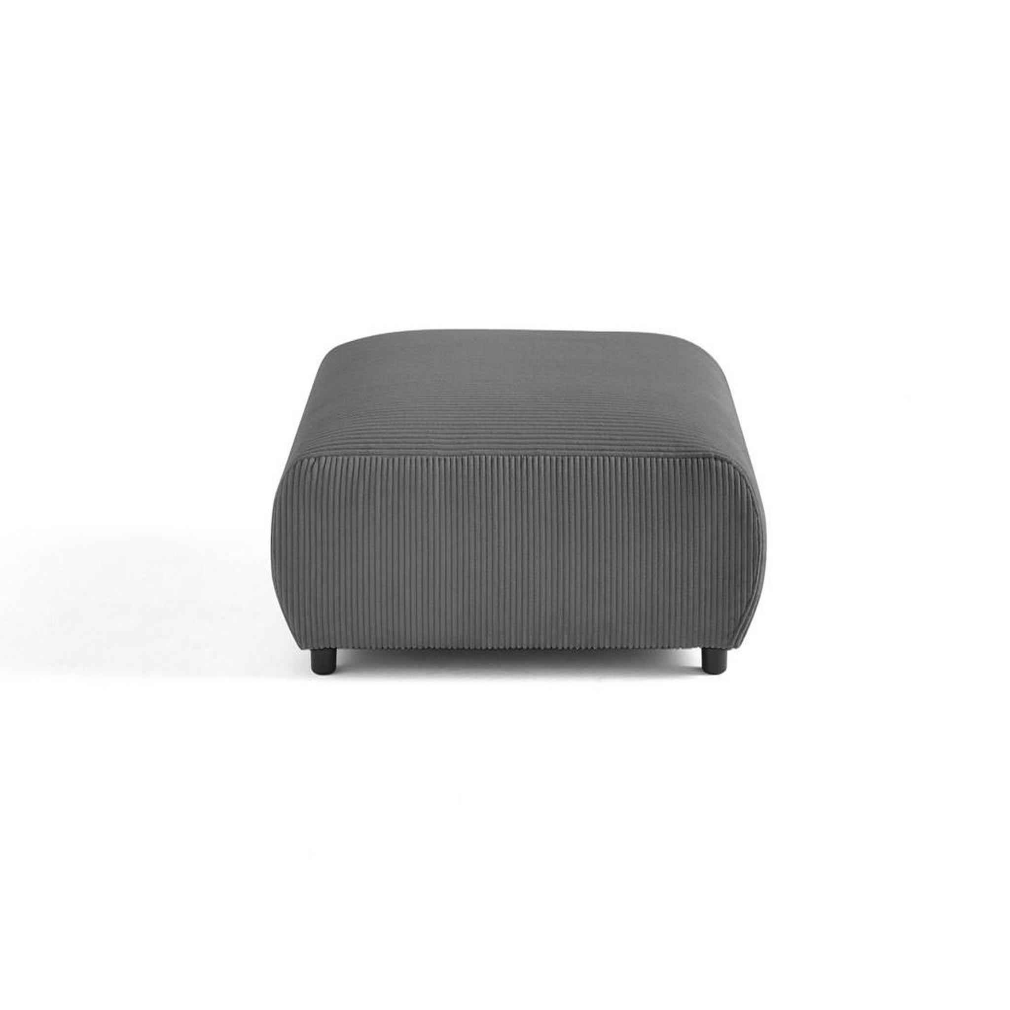 Voir la diapositive 3 : LISA DESIGN Garance - pouf modulable - en velours côtelé