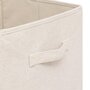 Voir la diapositive 3 : FIVE Lot 6 boîtes de rangement TIDY BOX - L. 31 x l. 31 x H. 31 cm - Beige