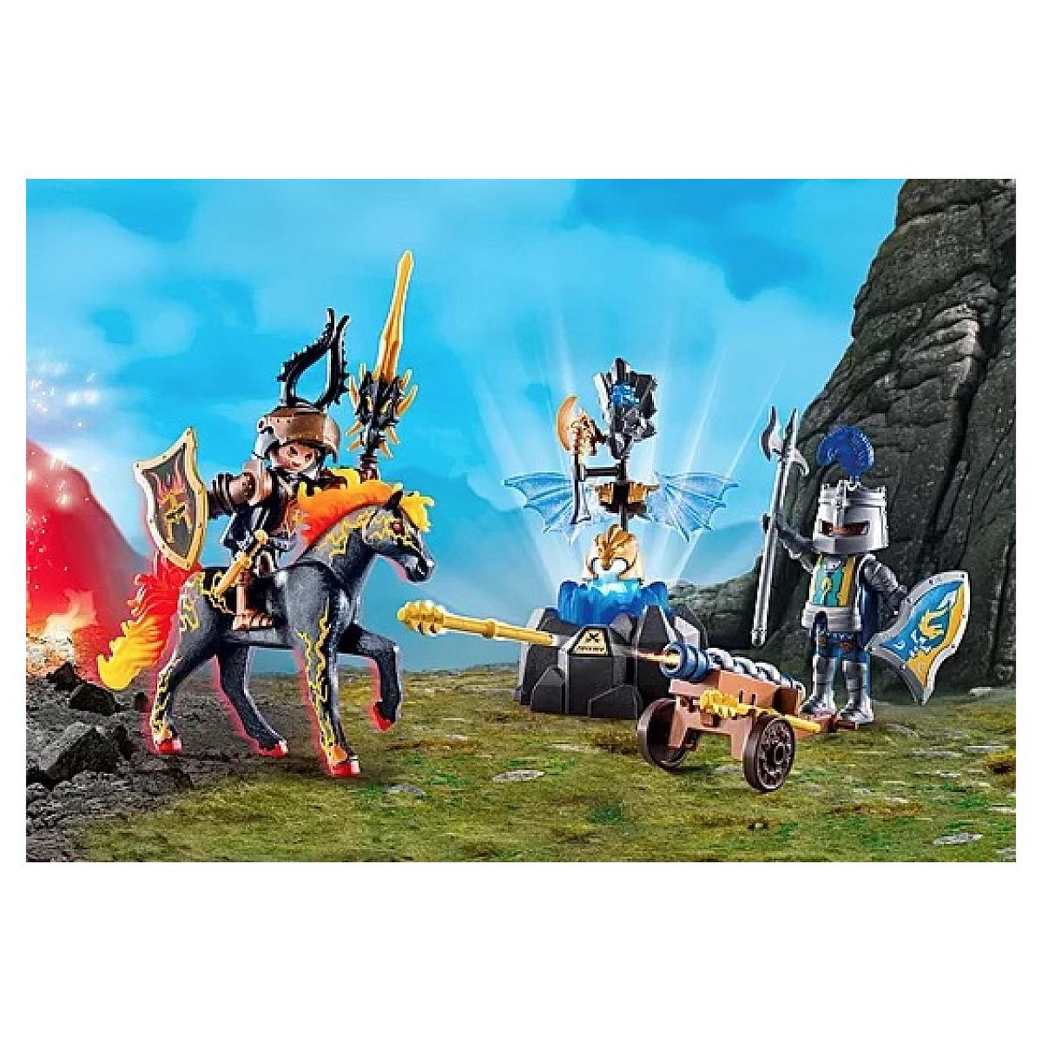 Voir la diapositive 2 : PLAYMOBIL 71645 LeDuel de chevaliers