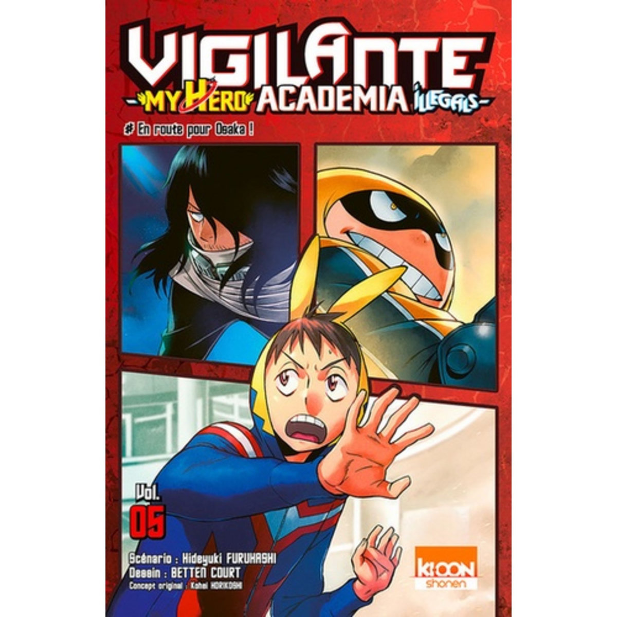  Vigilante My Hero Academia Illegals Tome 5 , Furuhashi Hideyuki