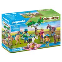 Playmobil Country Cavalier avec Van et Cheval 6928 - Monsieur Jouet