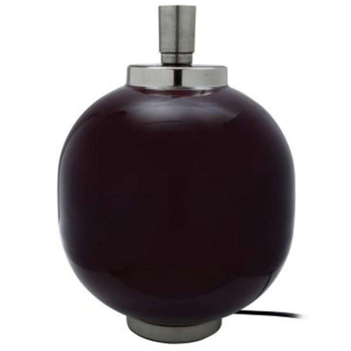 Paris Prix Lampe à Poser Design  Arto  38cm Violet & Argent