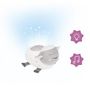 Voir la diapositive 4 : BADABULLE Veilleuse bébé peluche mouton projection d'étoiles