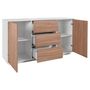 Voir la diapositive 2 : Buffet moderne 2 portes 3 tiroirs 160 cm LUCERA