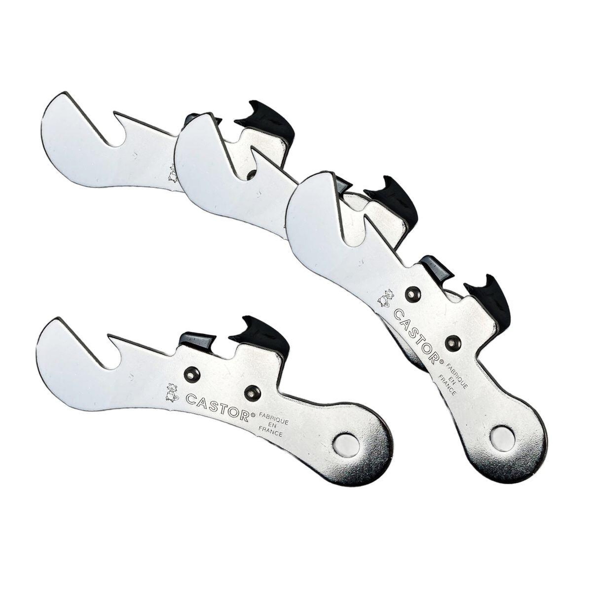 FM PROFESSIONAL Lot de 4 ouvre-boites fm professional