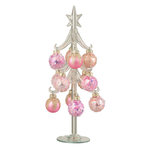 Paris Prix Sapin de Noël en Verre  Boules  27cm Rose