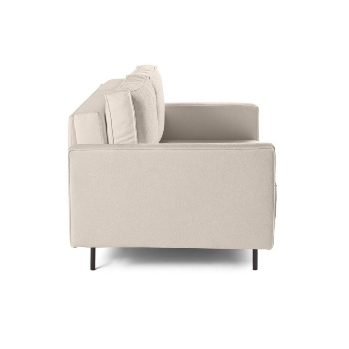 LISA DESIGN Charlie - canapé droit 2 places - en tissu