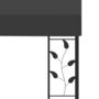 Voir la diapositive 5 : VIDAXL Belvedere a montage mural 3x3x2,5 m Anthracite