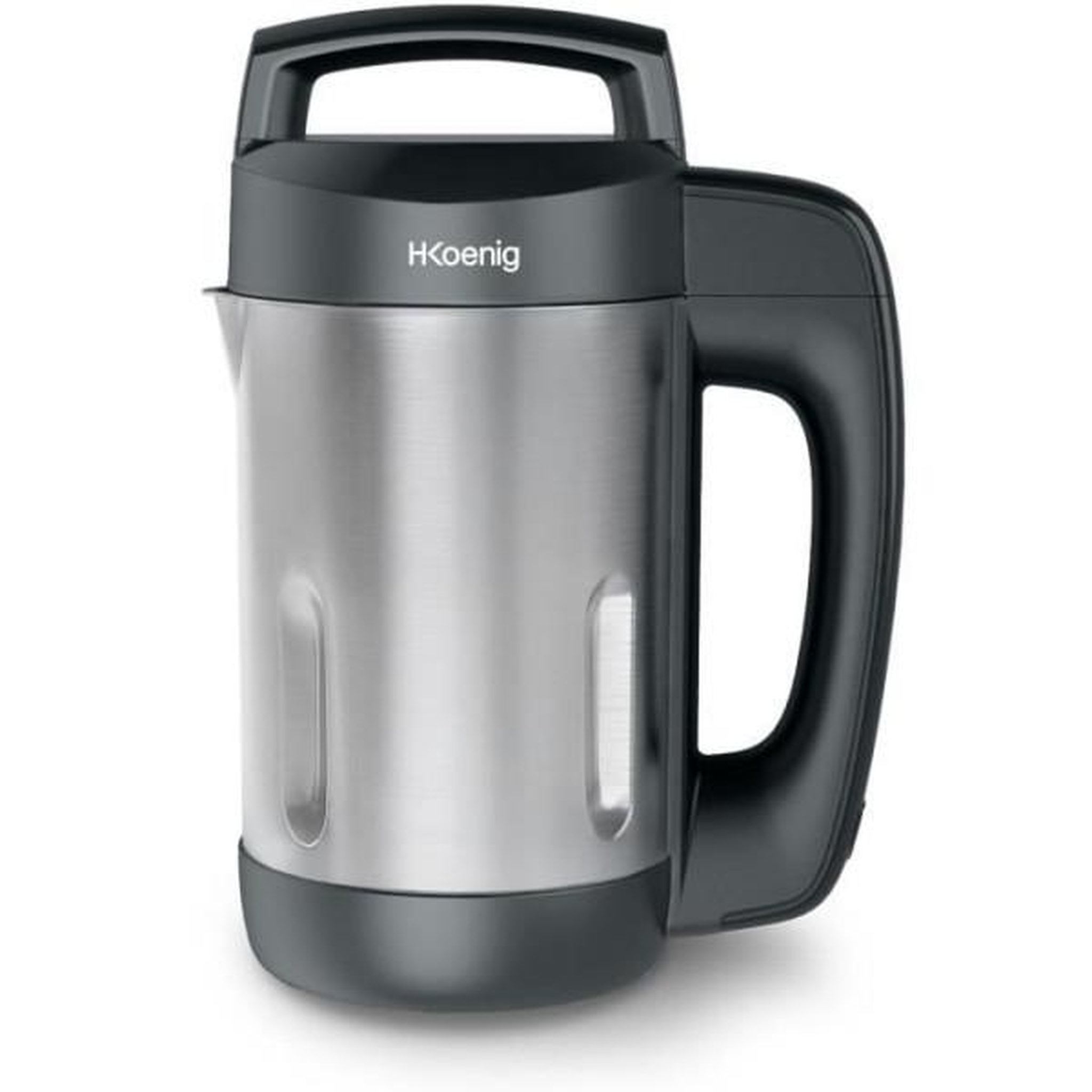 Voir la diapositive 2 : HKOENIG Blender  chauffant - H.Koenig - MXC20 - 850 W - 1,1 L - Inox - 2 programmes de cuisson - noir