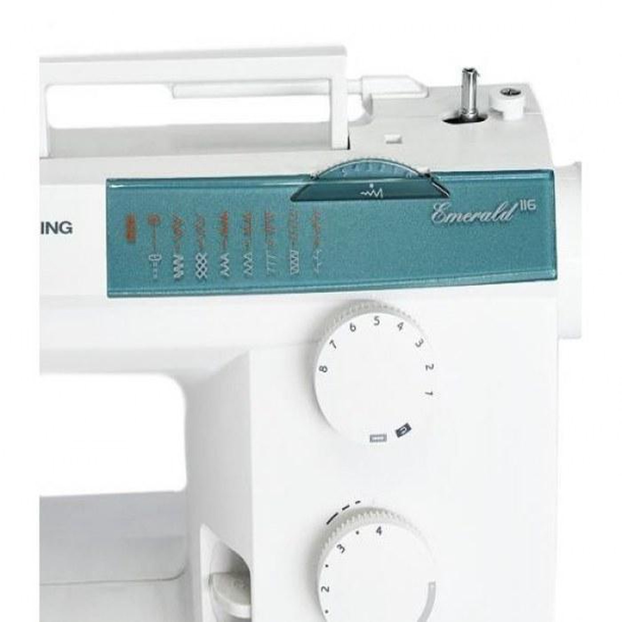 Voir la diapositive 5 : Husqvarna Viking Machine a coudre Husqvarna Emerald 116