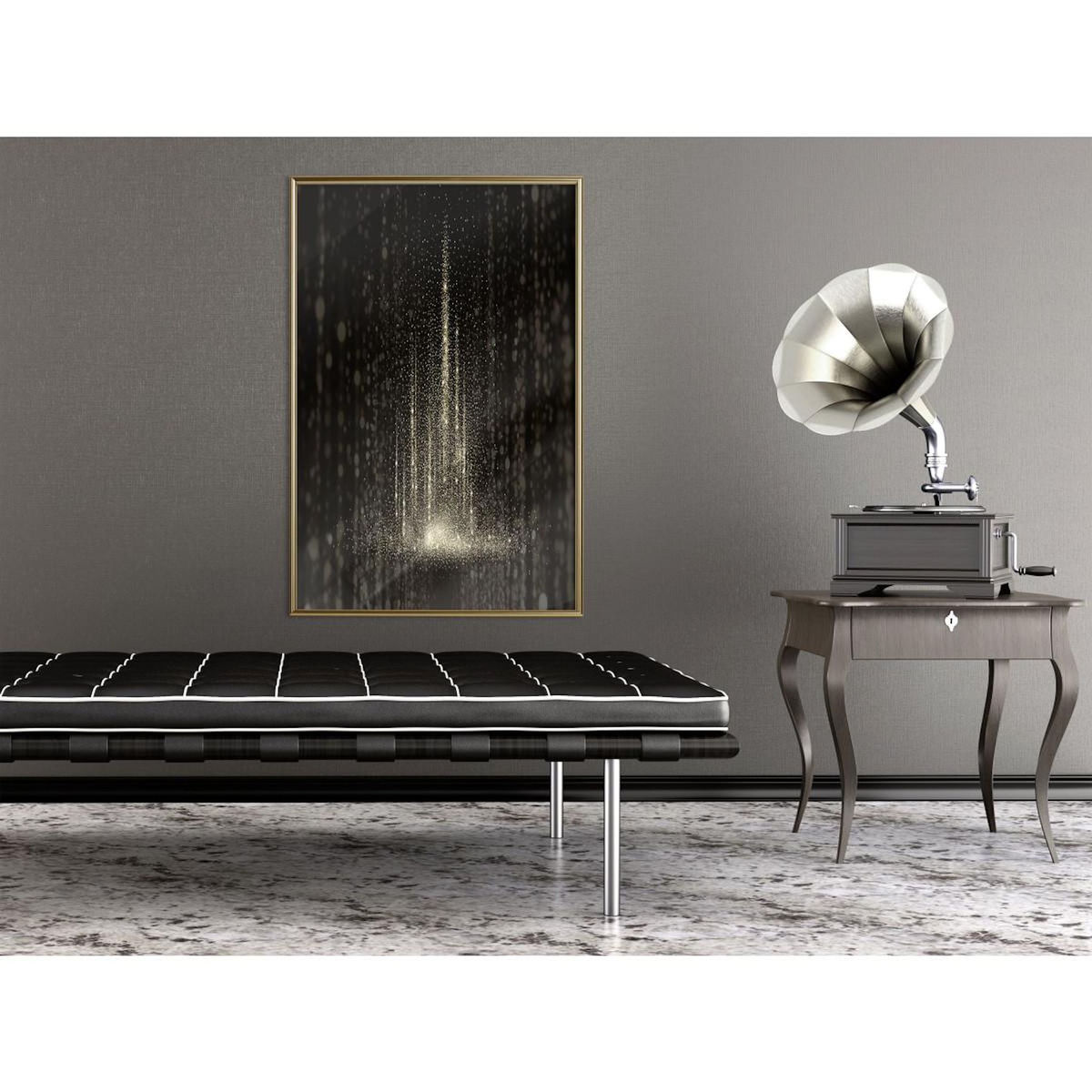 Paris Prix Affiche Murale Encadrée  Rain of Light