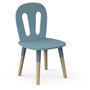 Voir la diapositive 7 : Set enfant 1 table 2 chaises bleu LINIA