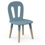 Voir la diapositive 7 : Set enfant 1 table 2 chaises bleu LINIA