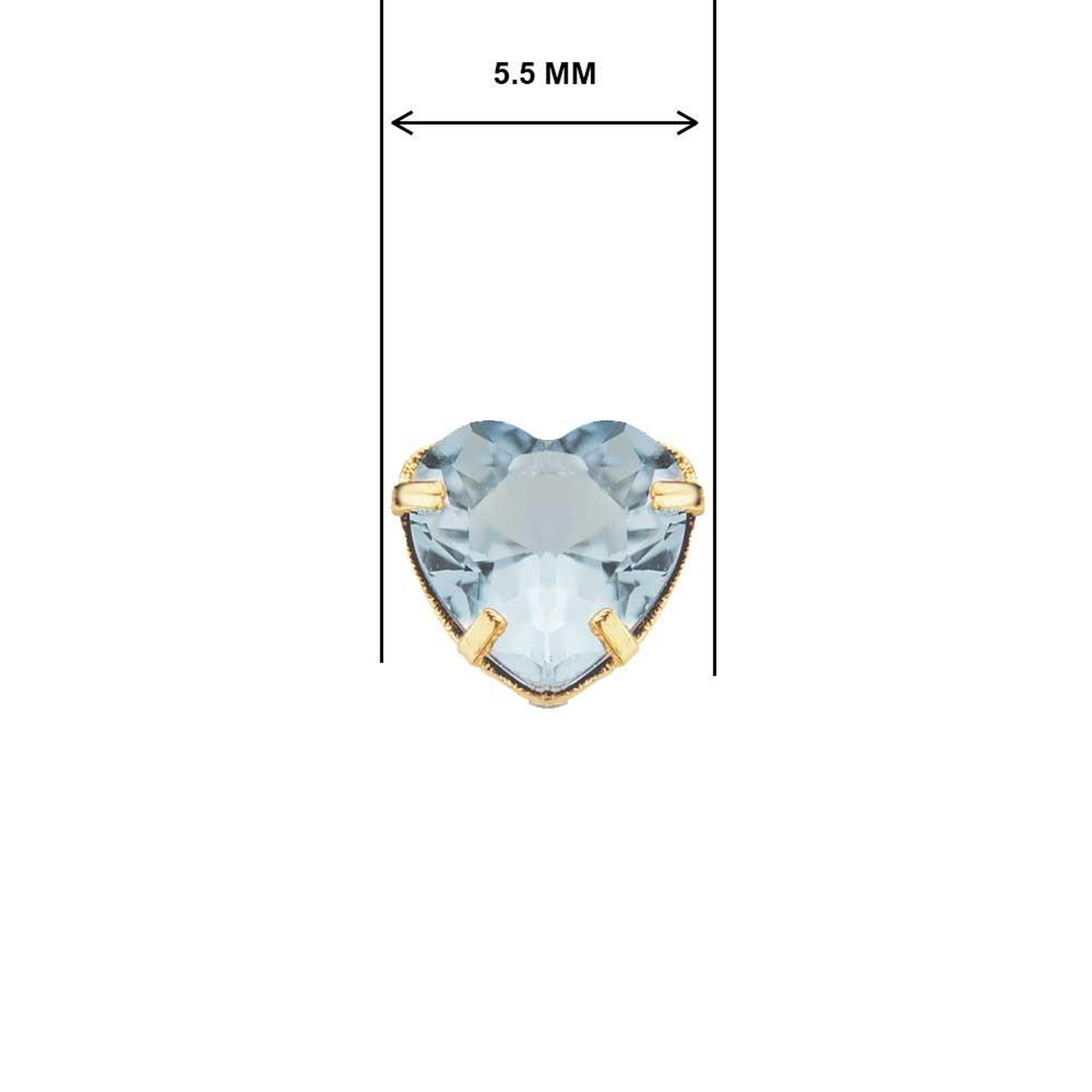 Voir la diapositive 4 : L'ATELIER D'AZUR Boucles d'Oreilles Or 18 Carats 750/000 - Zirconiums Topaze Bleue