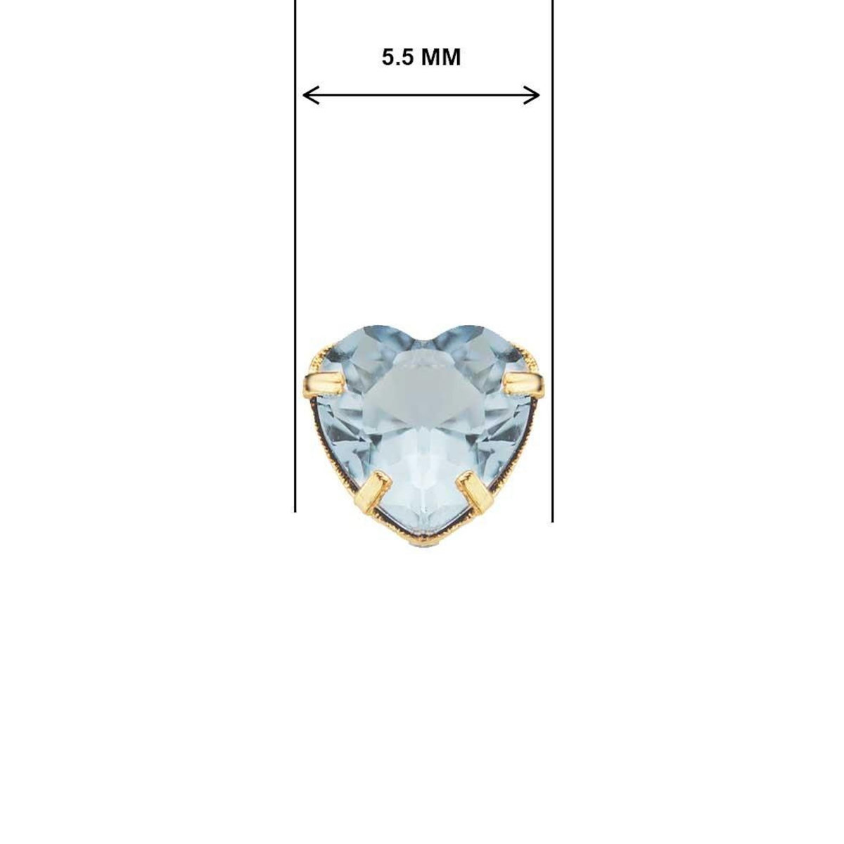 L'ATELIER D'AZUR Boucles d'Oreilles Or 18 Carats 750/000 - Zirconiums Topaze Bleue