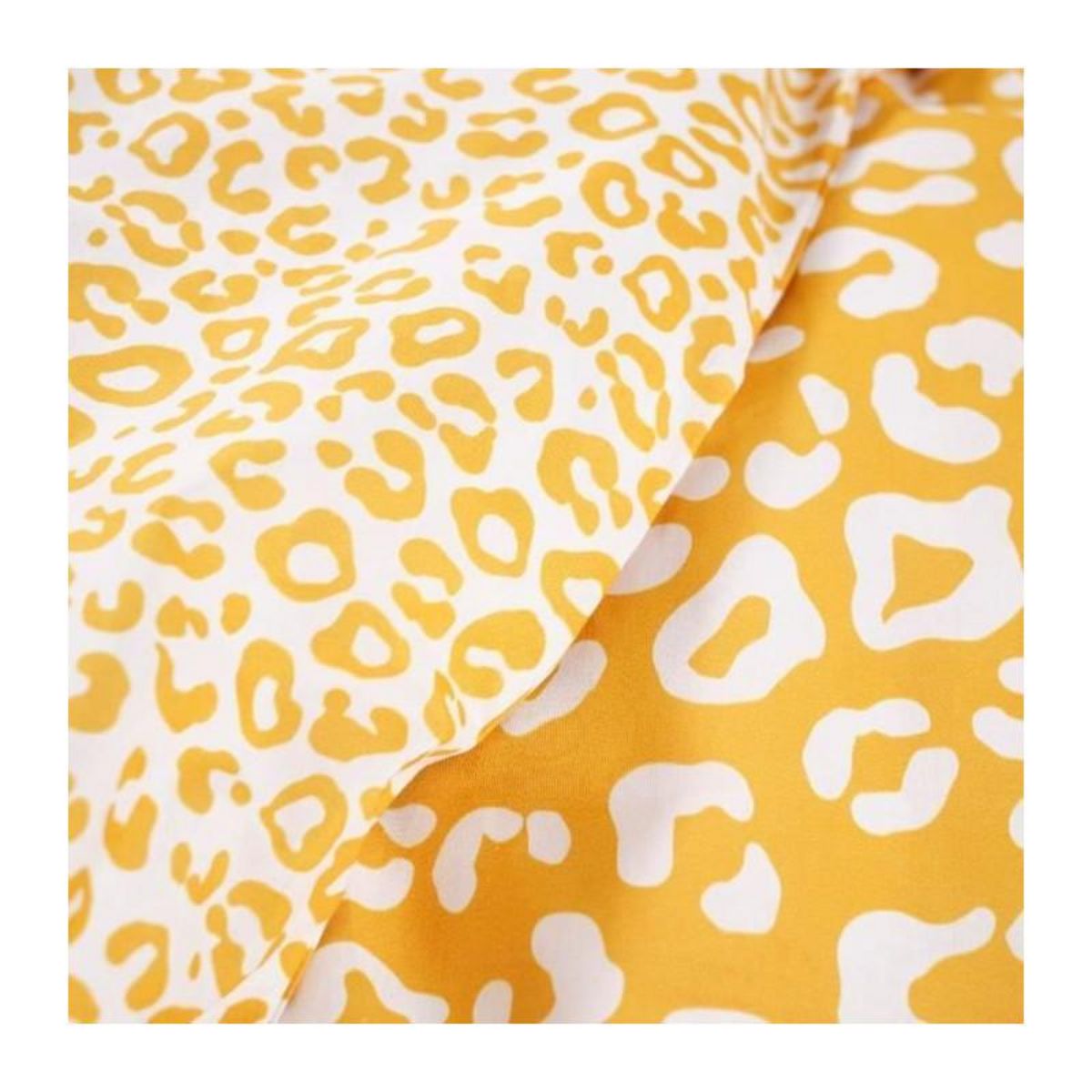 Today Parure de lit enfant TODAY Funny - 140x200 cm - 100% Coton - imprimé léopard