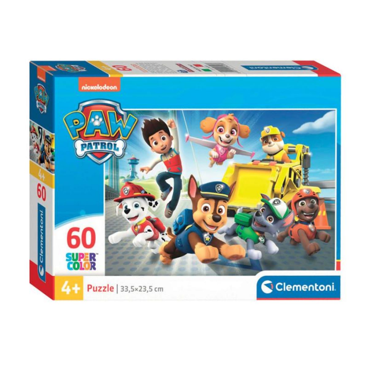 CLEMENTONI Clementoni Jigsaw Puzzle Super Color PAW Patrol, 60 pcs. 26203