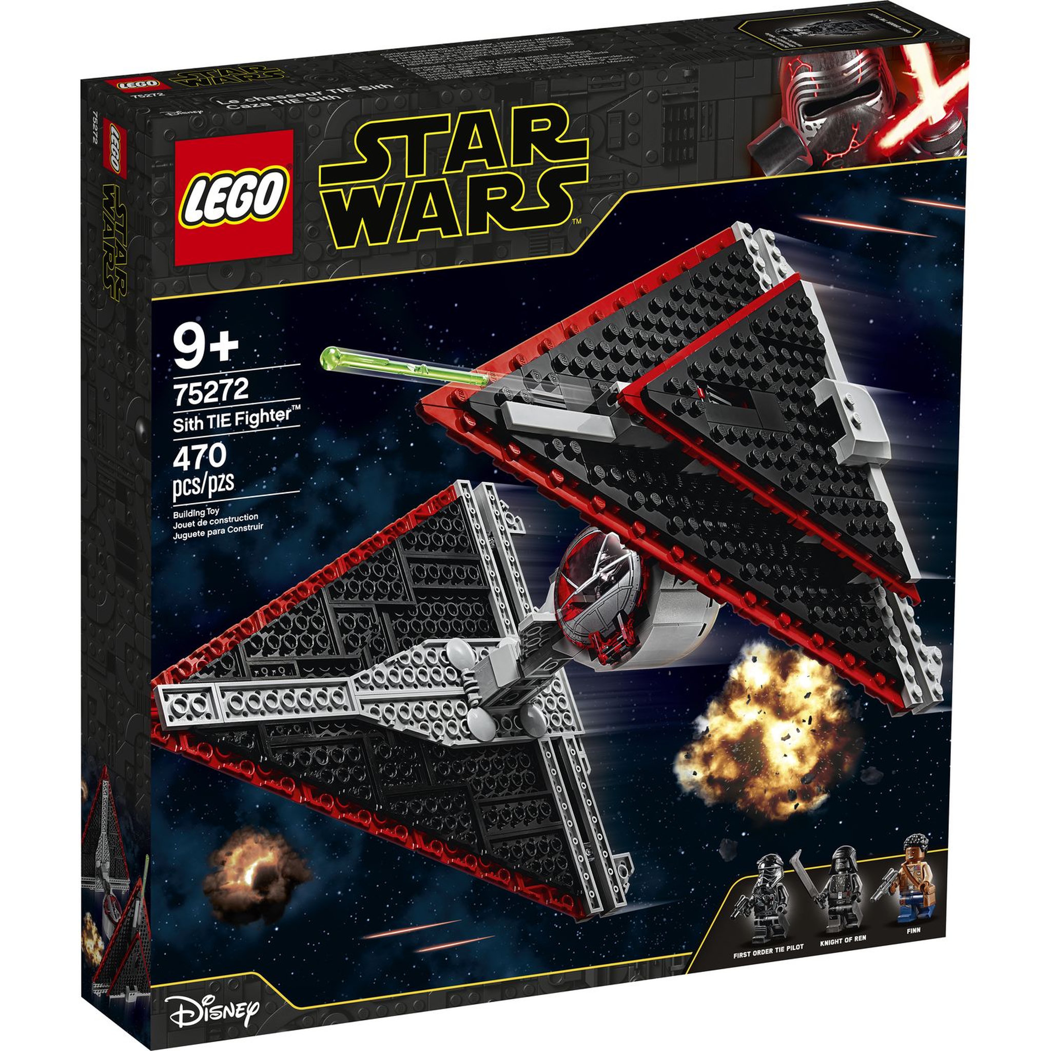 Voir la diapositive 1 : LEGO Star Wars 75272 - Le Chasseur Tie Sith