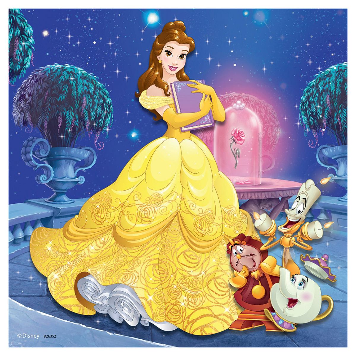 RAVENSBURGER Puzzle 3x49 pièces - Aventure des princesses / Princesses Disney
